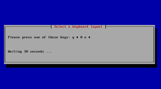 Interactive Keyboard Layout
	  Installer